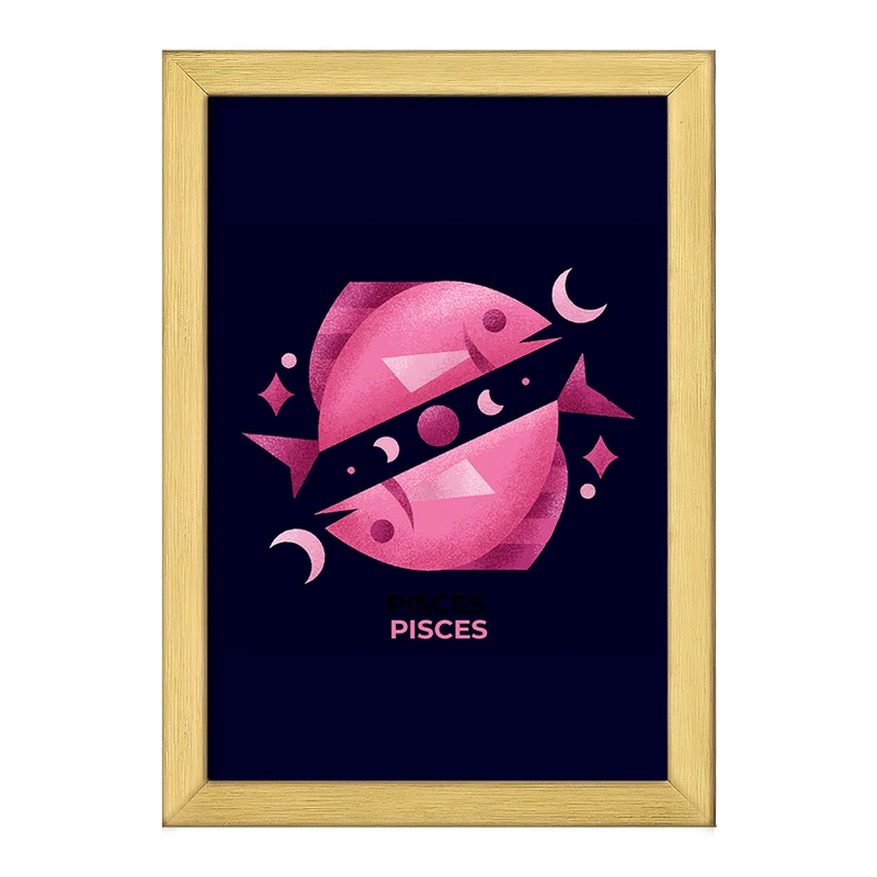 تابلو خندالو طرح ماه تولد اسفند کد F1562