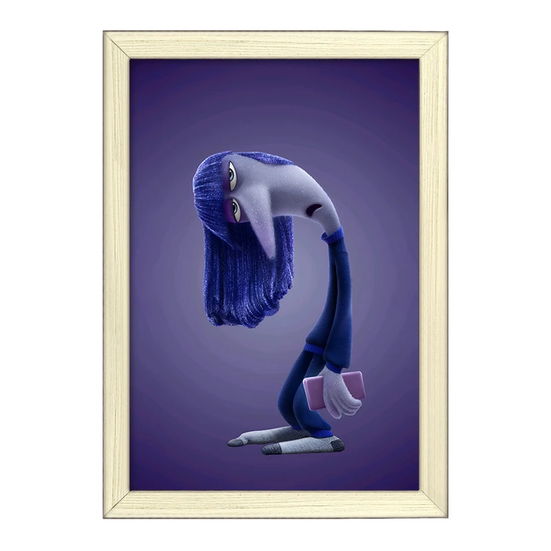 تابلو خندالو طرح شخصیت بی حوصلگی اینساید اوت کد F3349