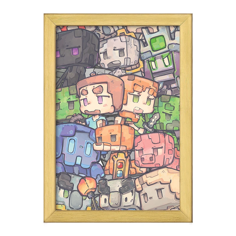 تابلو خندالو طرح ماینکرافت (Minecraft) کد F241