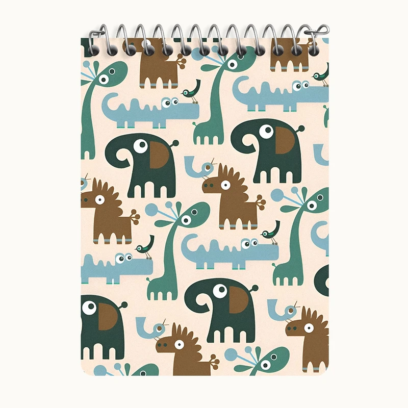 دفتر یادداشت 50 برگ خندالو طرح حیوانات بامزه کد N5244