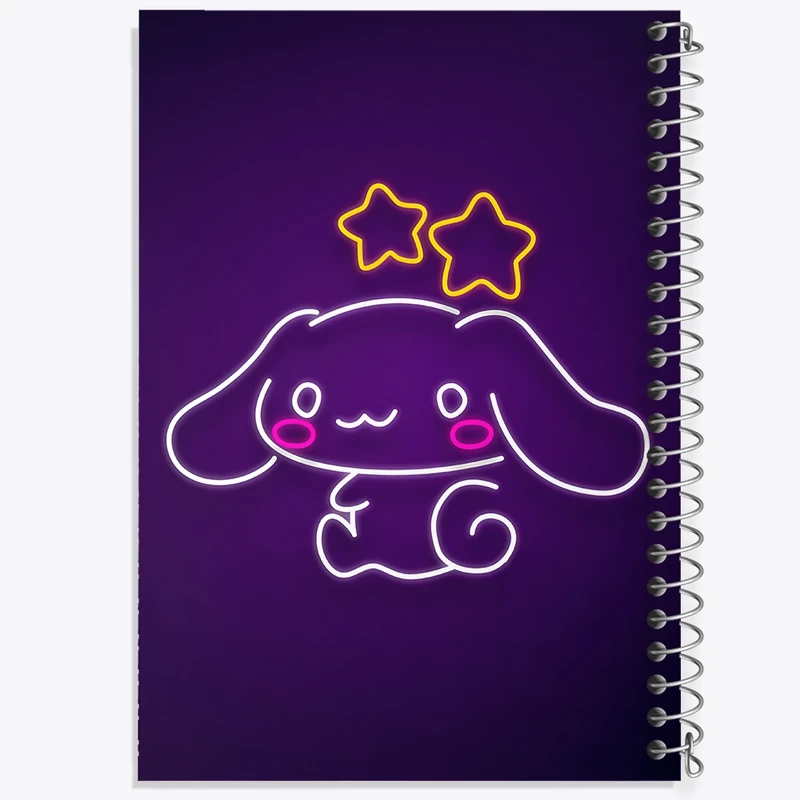 دفتر شطرنجی 50 برگ خندالو طرح سینامورول کرومی کد N9092