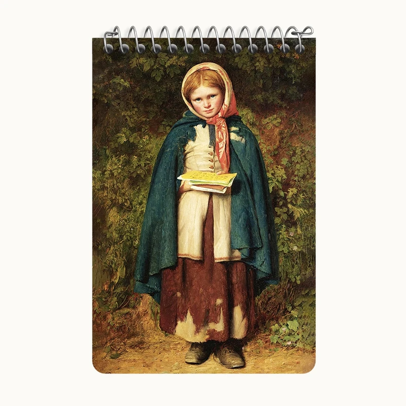 دفتر یادداشت 50 برگ خندالو طرح نقاشی الفبا اثر ادوارد تامپسون دیویس کد F12249