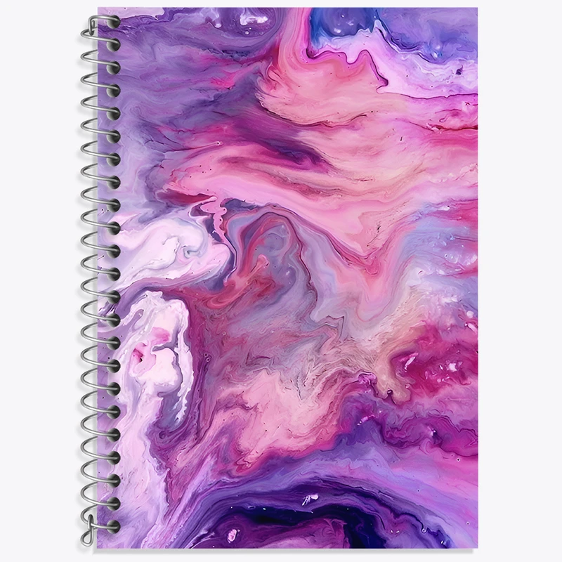 دفتر نت موسیقی 50 برگ خندالو طرح موج رنگی کد N7098