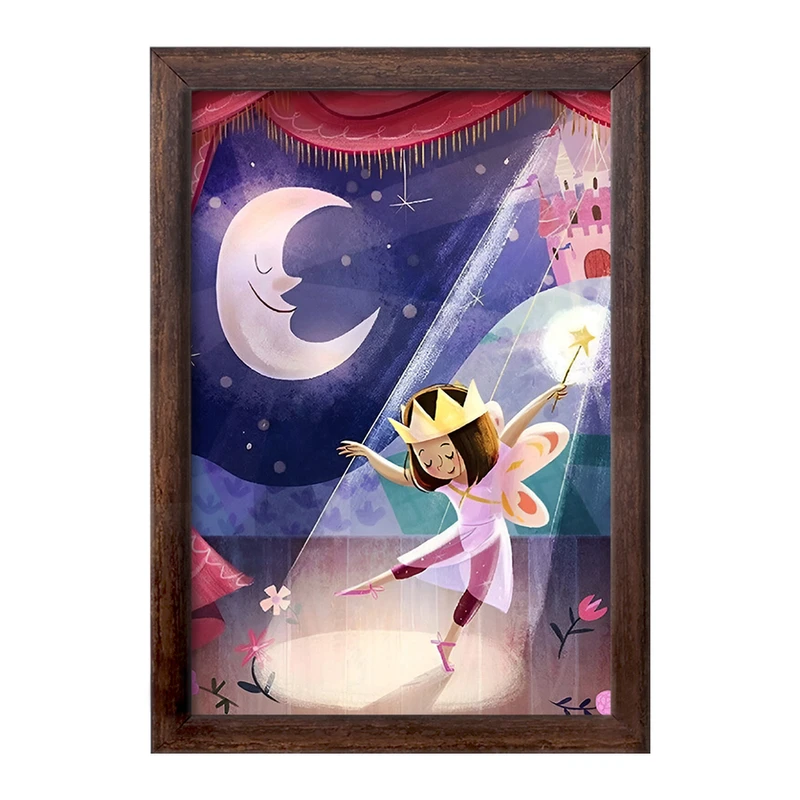 تابلو خندالو طرح دخترانه کد F10938