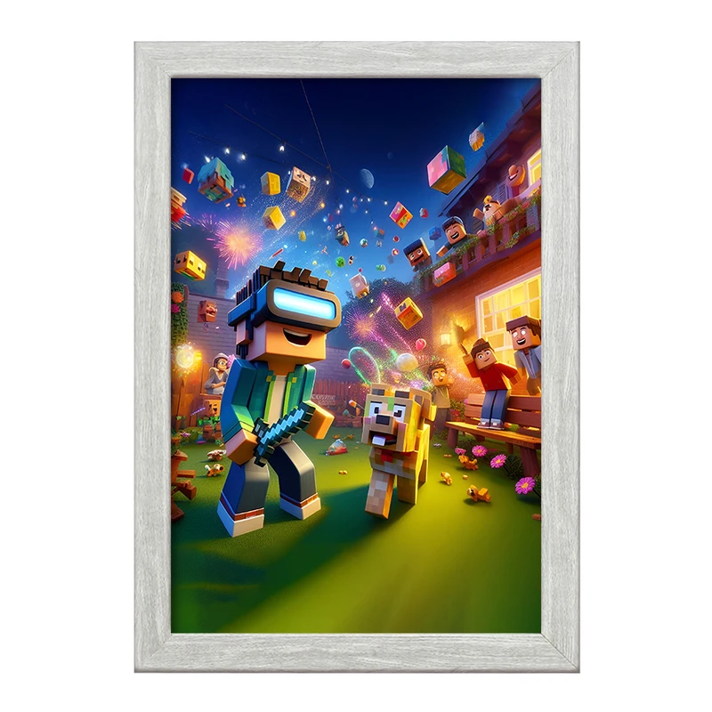 تابلو خندالو طرح ماینکرافت (Minecraft) کد F3545