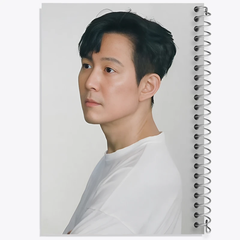 دفتر ژورنال نویسی 50 برگ خندالو مدل نقطه ای طرح لی یونگ جائه کد F11152