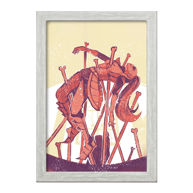 تابلو خندالو طرح بازی آندرتیل (Undertale) کد 31807