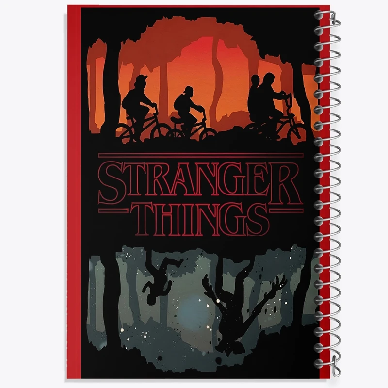 دفتر لیست خرید 50 برگ خندالو طرح استرنجر تینگز (Stranger Things) کد F10171