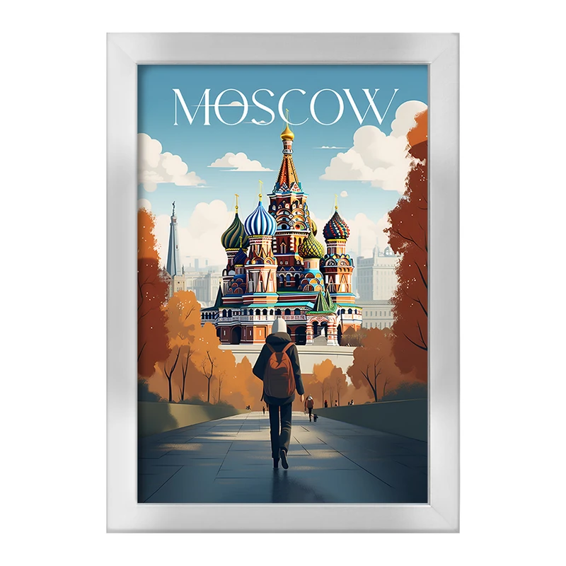 تابلو خندالو طرح مسکو (Moscow) کد F4939