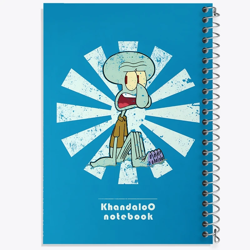 دفتر لیست خرید 50 برگ خندالو طرح اختاپوس کد N9446