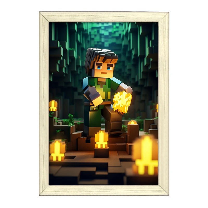 تابلو خندالو طرح ماینکرافت (Minecraft) کد F2241