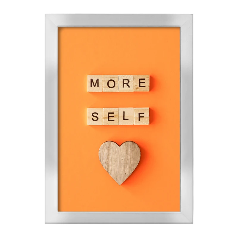 تابلو خندالو طرح More Self کد F1845