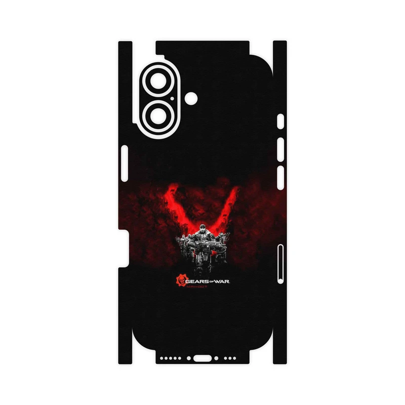 برچسب پوششی ماهوت مدل GEARS_OF_WAR-FullSkin مناسب برای گوشی موبایل اپل iPhone 17