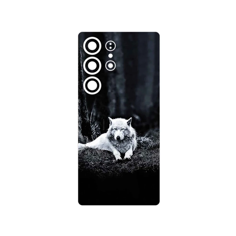 برچسب پوششی ماهوت مدل Dire_Wolf مناسب برای گوشی موبایل سامسونگ Galaxy S25 Ultra