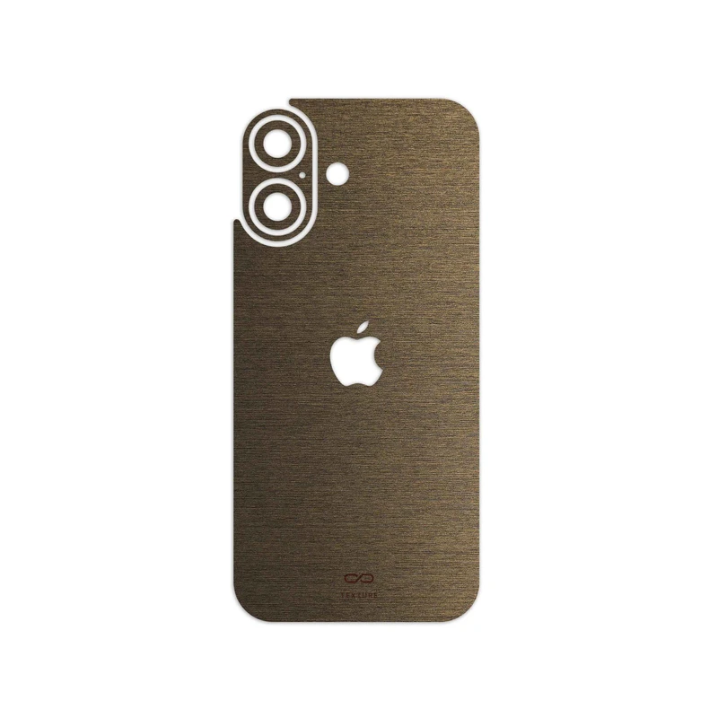 برچسب پوششی ماهوت مدل Brushed Bronze مناسب برای گوشی موبایل اپل iPhone 17