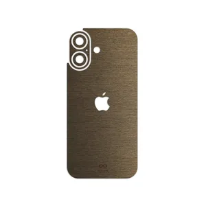 MAHOOT Brushed Bronze Cover Sticker for Apple iPhone 17