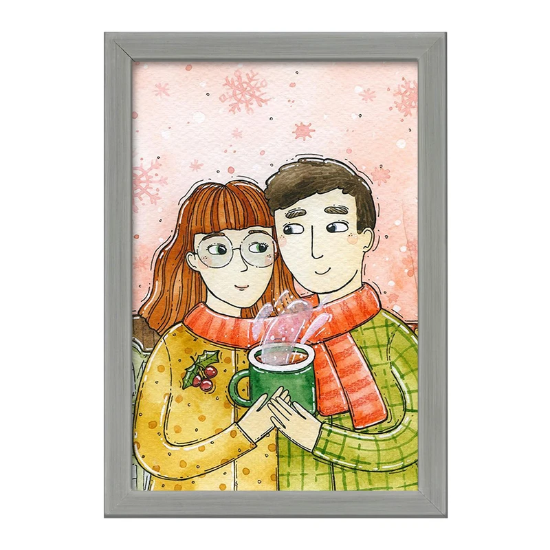 تابلو خندالو طرح عاشقانه  کد 1855