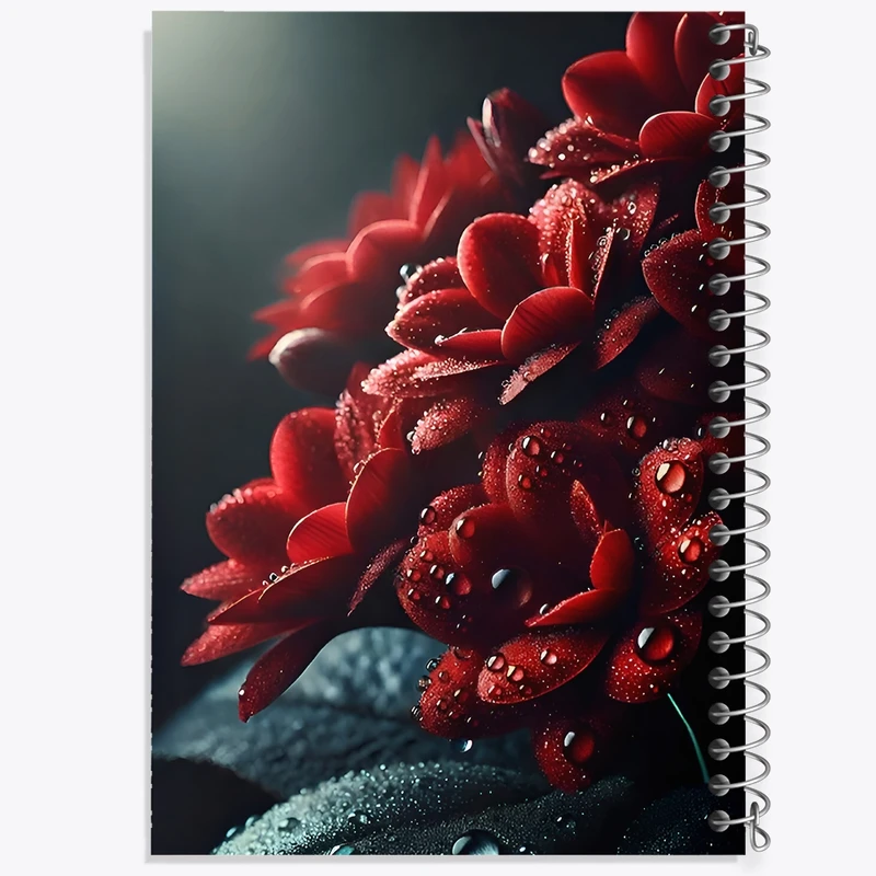 دفتر لیست خرید 50 برگ خندالو طرح گل کد F9982