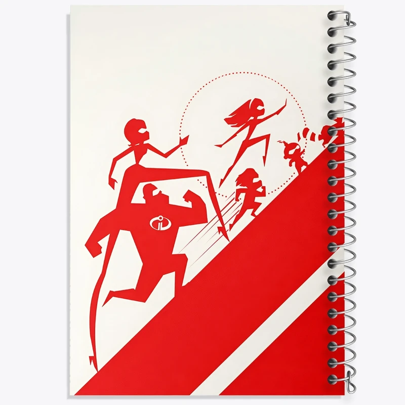 دفتر لیست خرید 50 برگ خندالو طرح شگفت انگیزان (The Incredibles) کد F14241