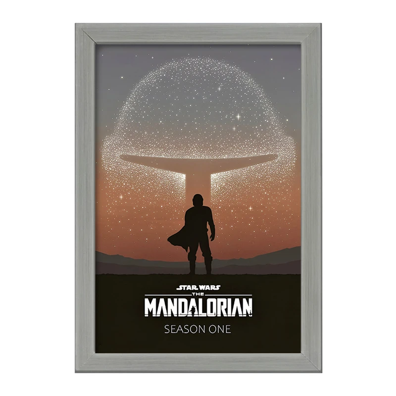 تابلو خندالو طرح مندلورین (The Mandalorian) کد F13746