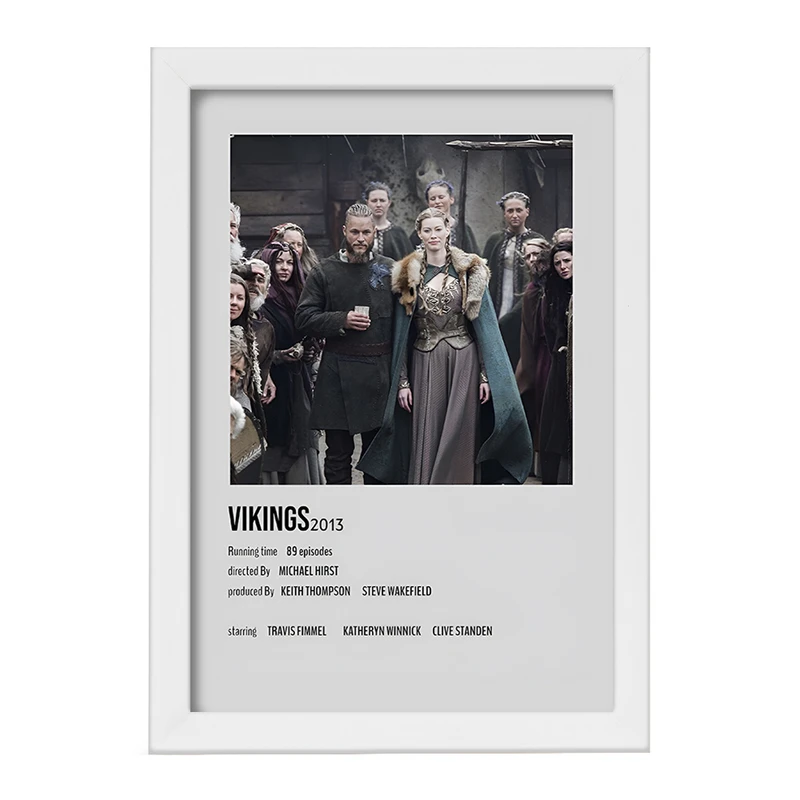 تابلو خندالو طرح وایکینگ ها (Vikings) کد F13380