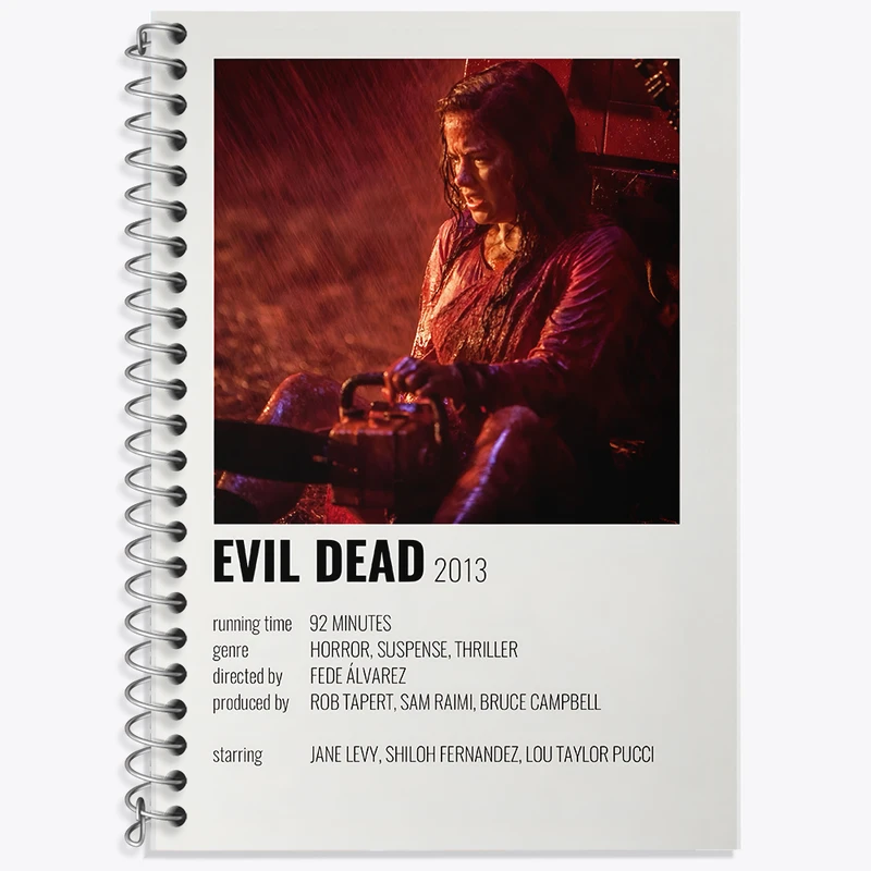 دفتر نت موسیقی 50 برگ خندالو مدل مرده شیطانی (Evil Dead) کد F13017