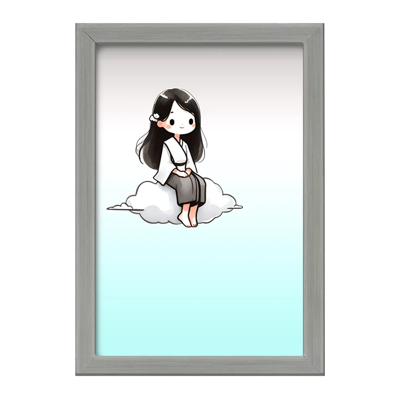 تابلو خندالو طرح دخترانه بامزه کد F3324