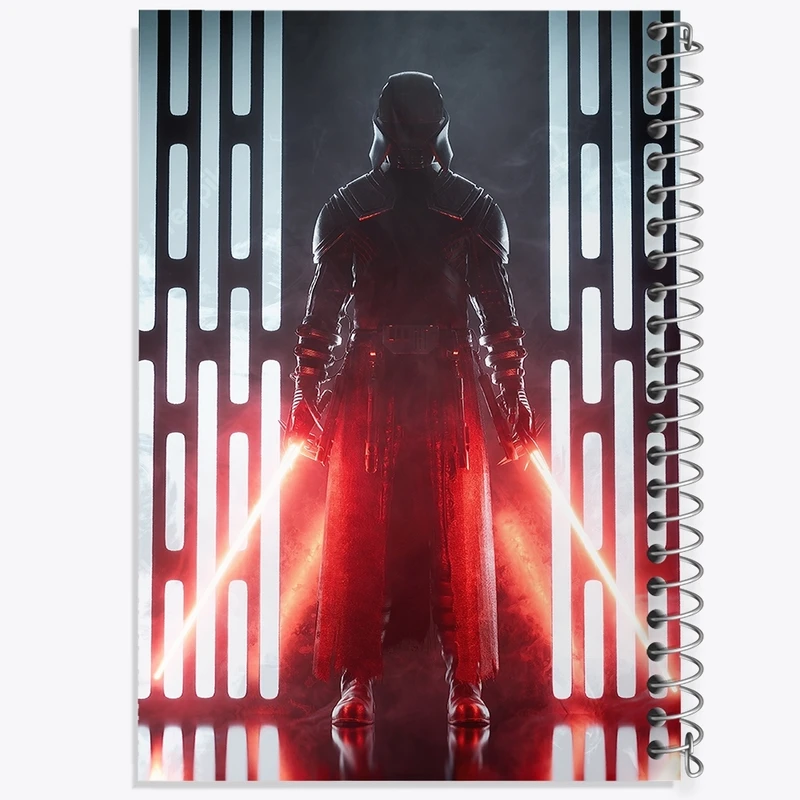 دفتر طراحی 50 برگ خندالو طرح جنگ ستارگان (Star Wars) کد F1786