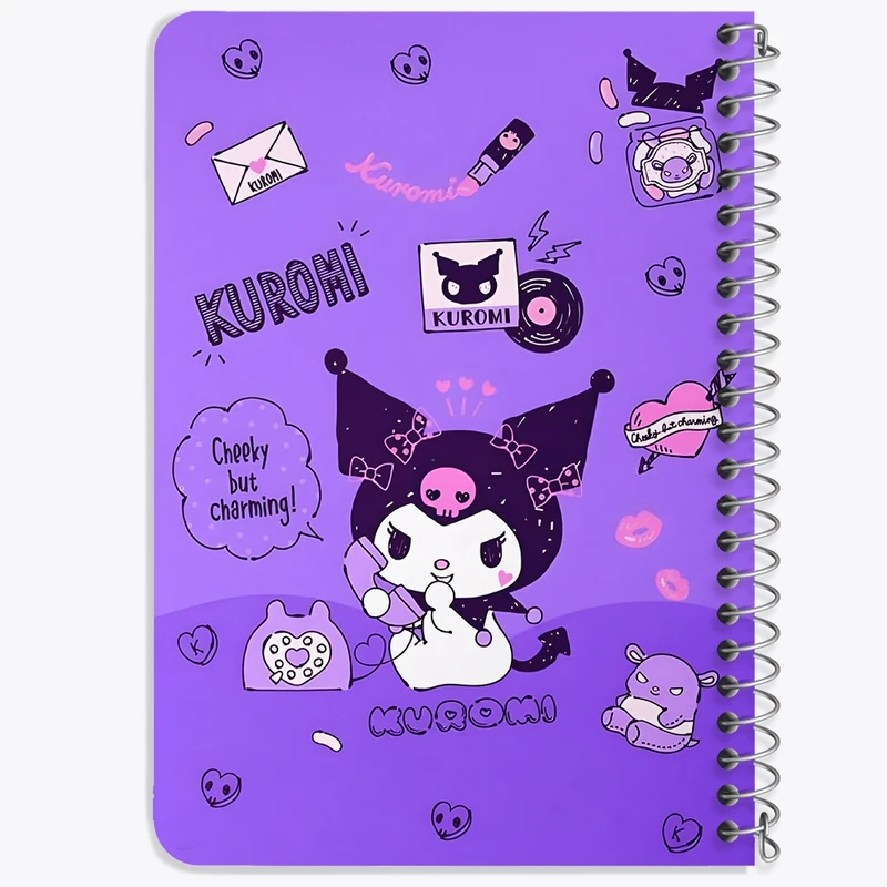 دفتر یادداشت 50 برگ خندالو طرح کرومی (Kuromi) کد N8971