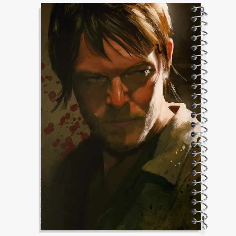 دفتر طراحی 50 برگ خندالو طرح دریل مردگان متحرک کد F247