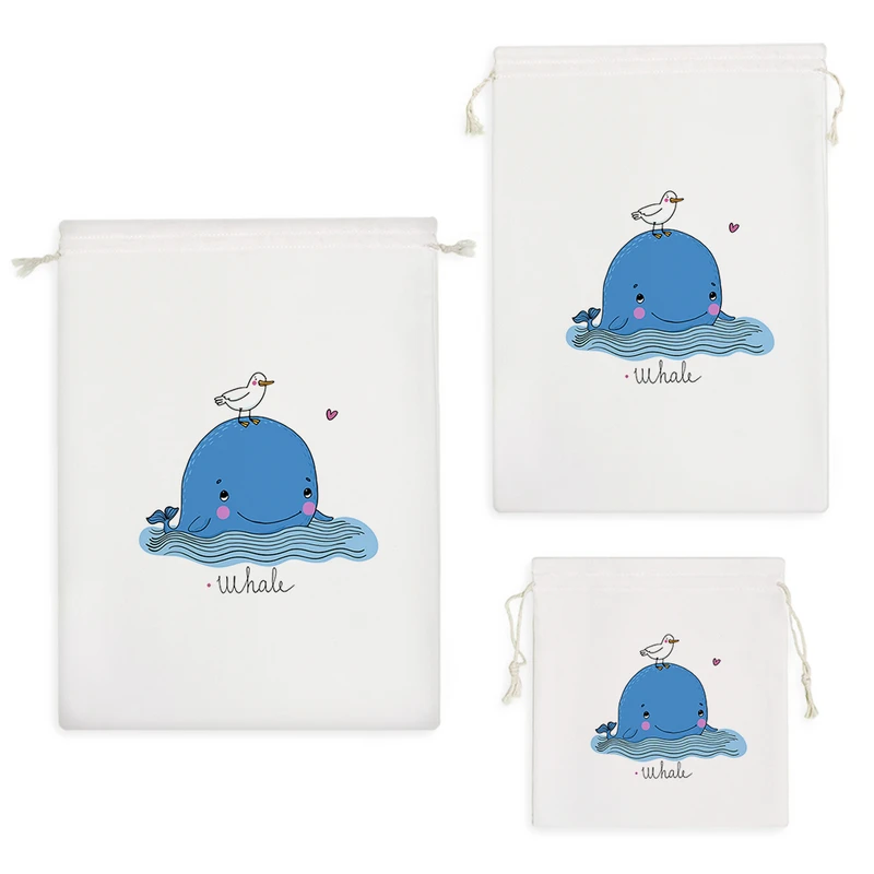 نظم دهنده خندالو مدل وال و مرغ دریایی کد H1351 مجموعه 3 عددی