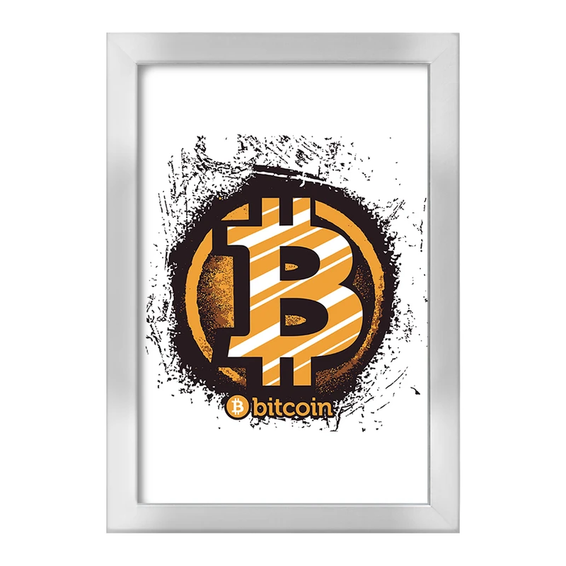 تابلو خندالو طرح بیت کوین (Bitcoin) کد F1639