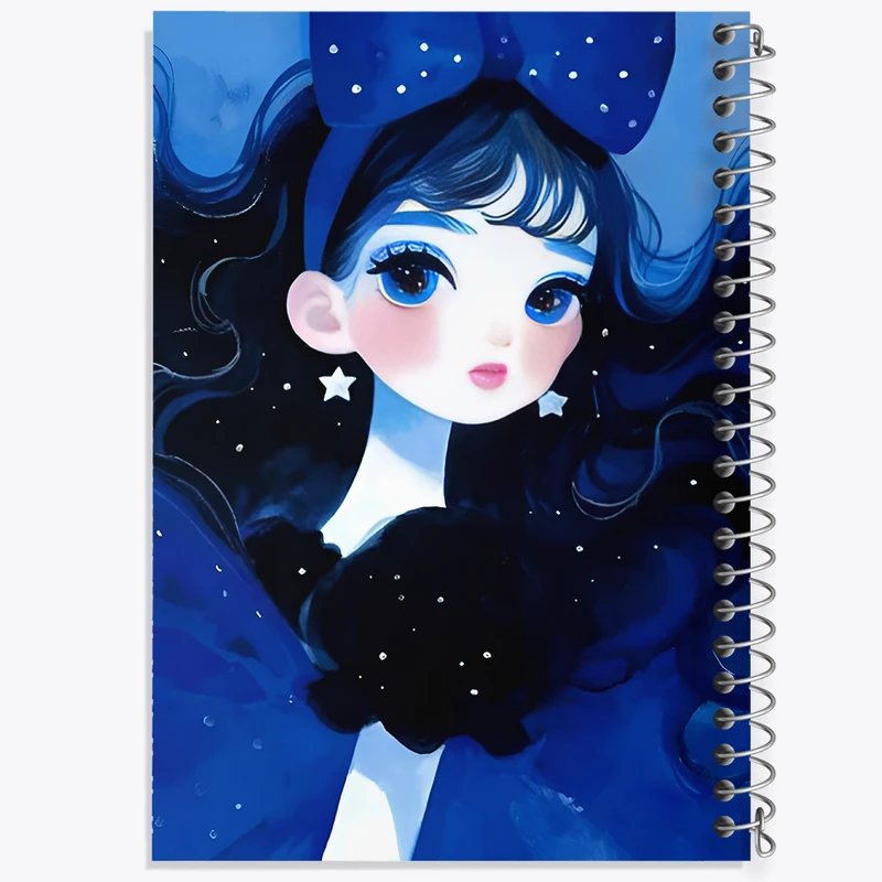 دفتر نقاشی 50 برگ خندالو طرح دخترانه کیوت کد N7133