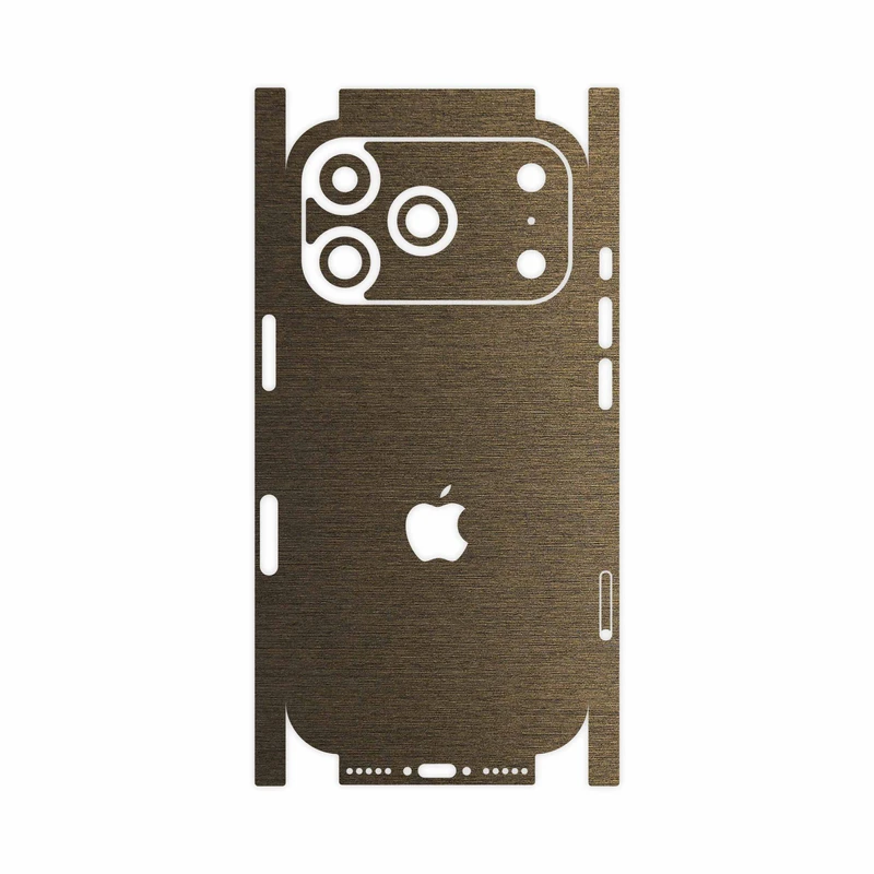 برچسب پوششی ماهوت مدل Brushed Bronze-FullSkin مناسب برای گوشی موبایل اپل iPhone 17 Pro