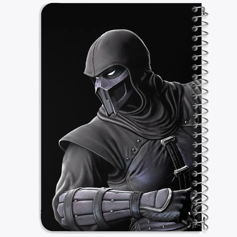 دفتر یادداشت 50 برگ خندالو طرح بازی مورتال کمبت Mortal Kombat کد 29797