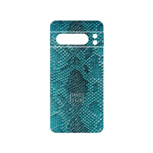 MAHOOT Blue Snake Skin Cover Sticker for Google Pixel 8 Pro