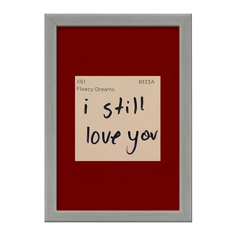 تابلو خندالو طرح I Still Love You کد F3707