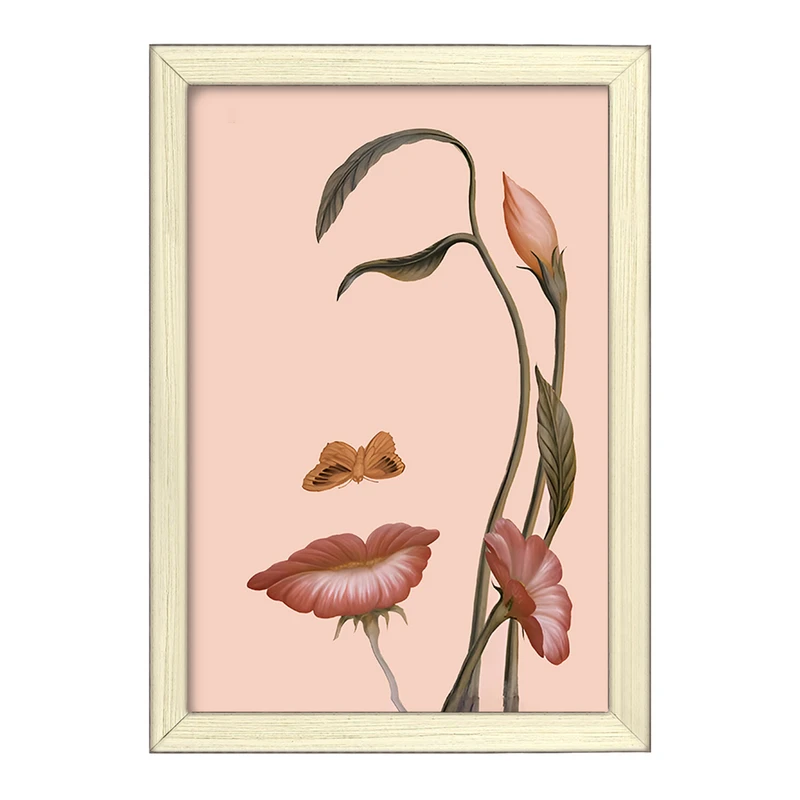 تابلو خندالو طرح دخترانه مینیمال کد F4998