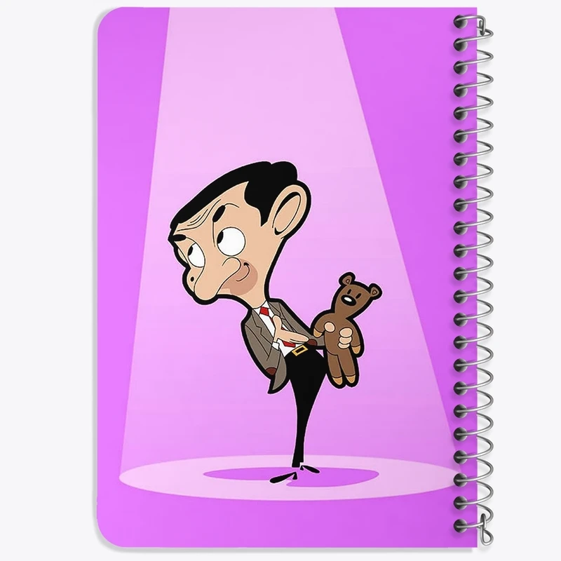 دفتر یادداشت 50 برگ خندالو طرح مستر بین Mr Bean  کد 10653