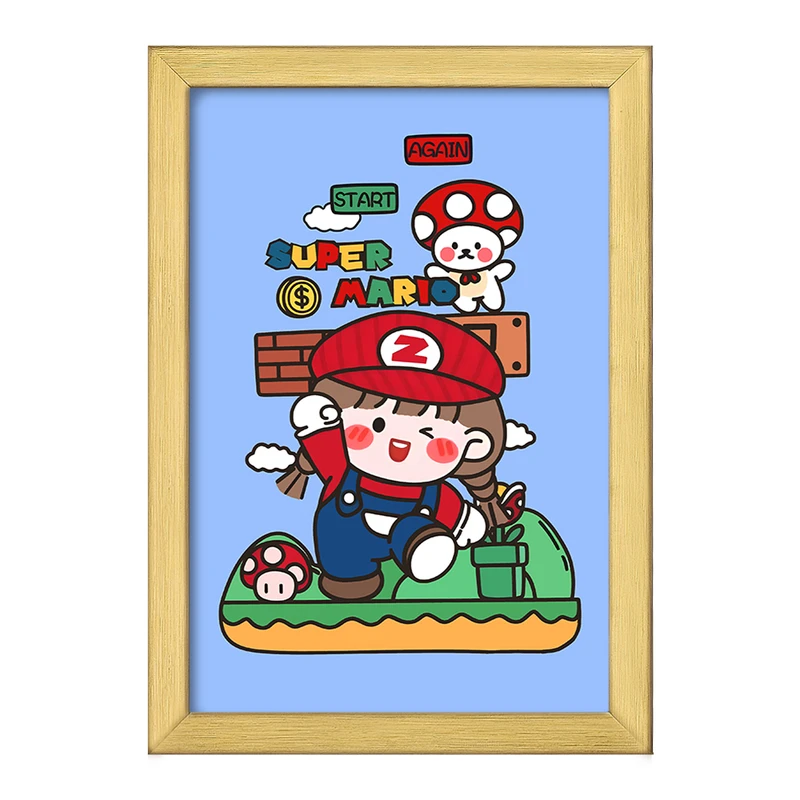 تابلو خندالو طرح رورو جامپ سوپرماریو (Roro Jump) کد F6877