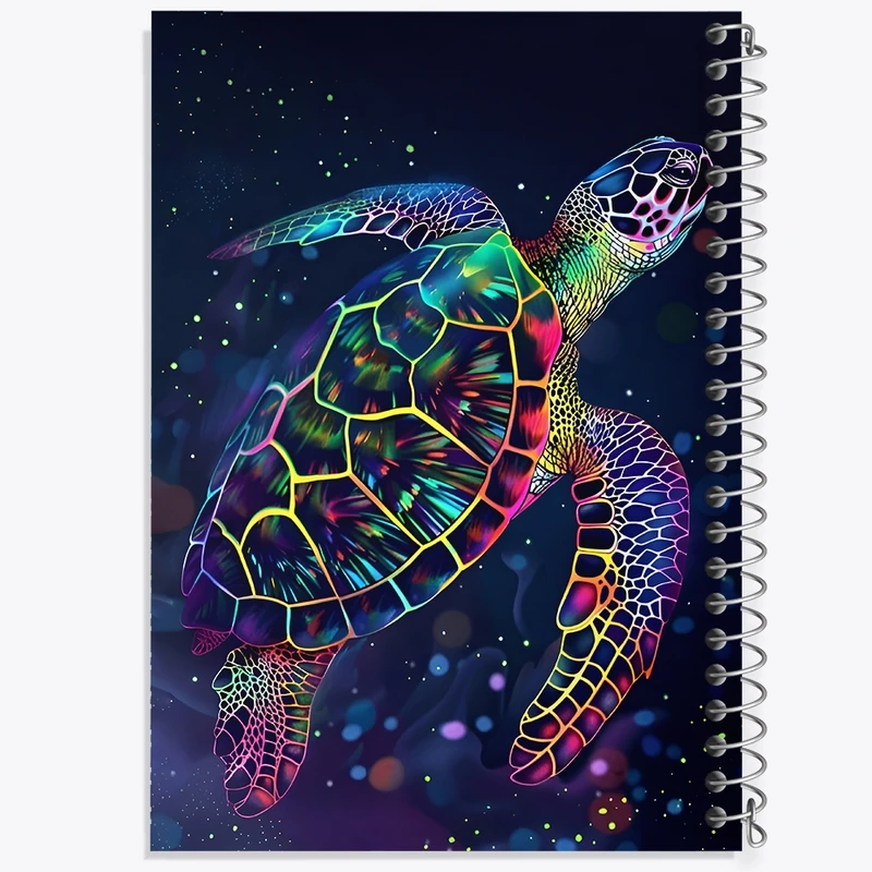 دفتر لیست خرید 50 برگ خندالو طرح لاکپشت کد F9522