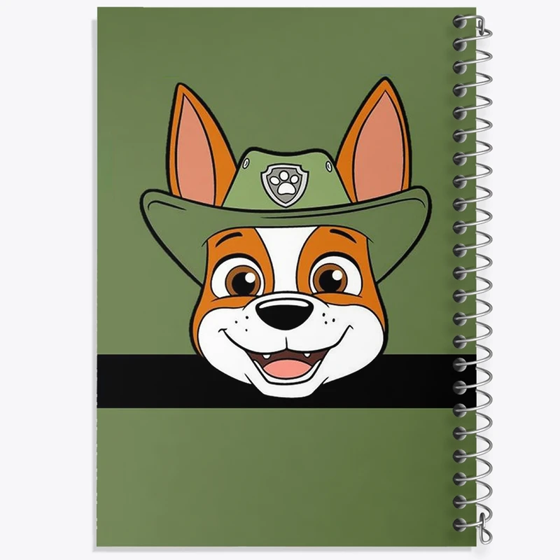 دفتر طراحی 50 برگ خندالو طرح انیمیشن سگ های نگهبان کد 26920