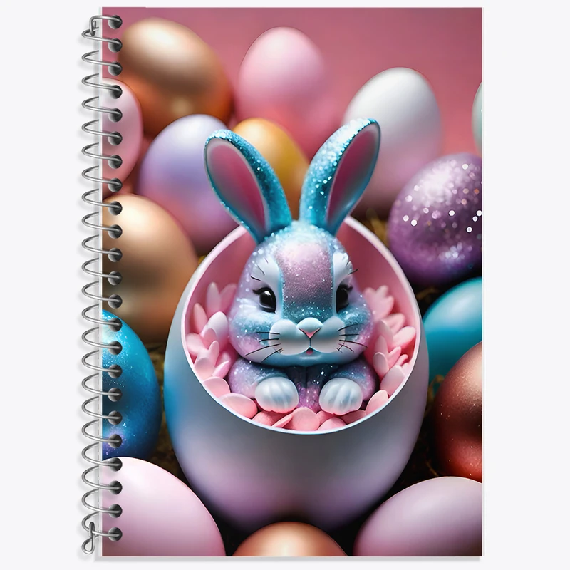 دفتر زبان دوخط 50 برگ خندالو طرح خرگوش کد F9570