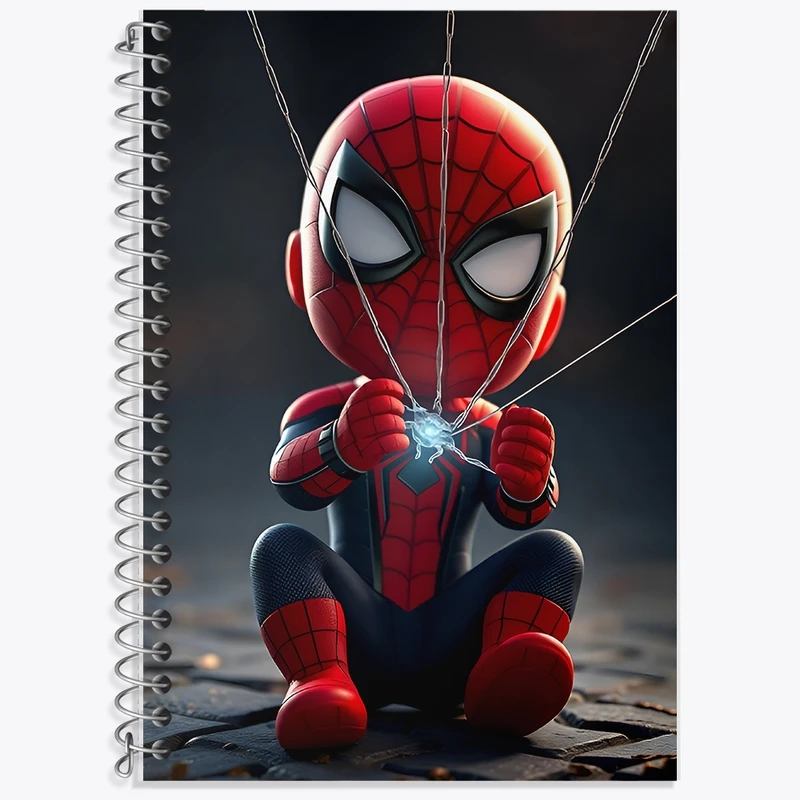 دفتر لغت 50 برگ خندالو طرح مرد عنکبوتی کد F11665