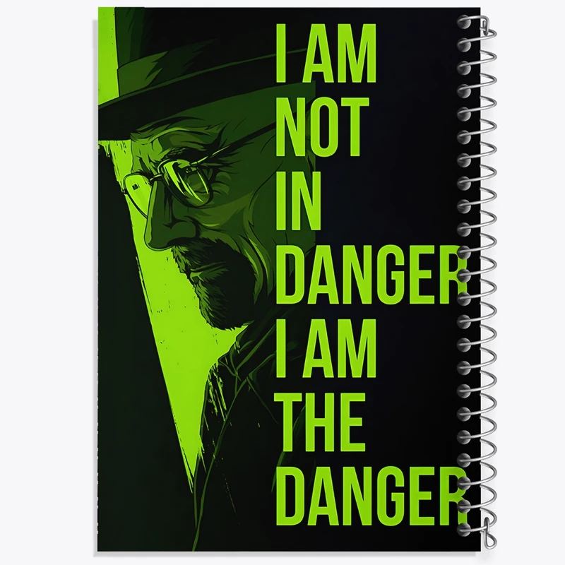 دفتر ژورنال نویسی 50 برگ خندالو مدل نقطه ای طرح بریکینگ بد (Breaking Bad) کد F10185