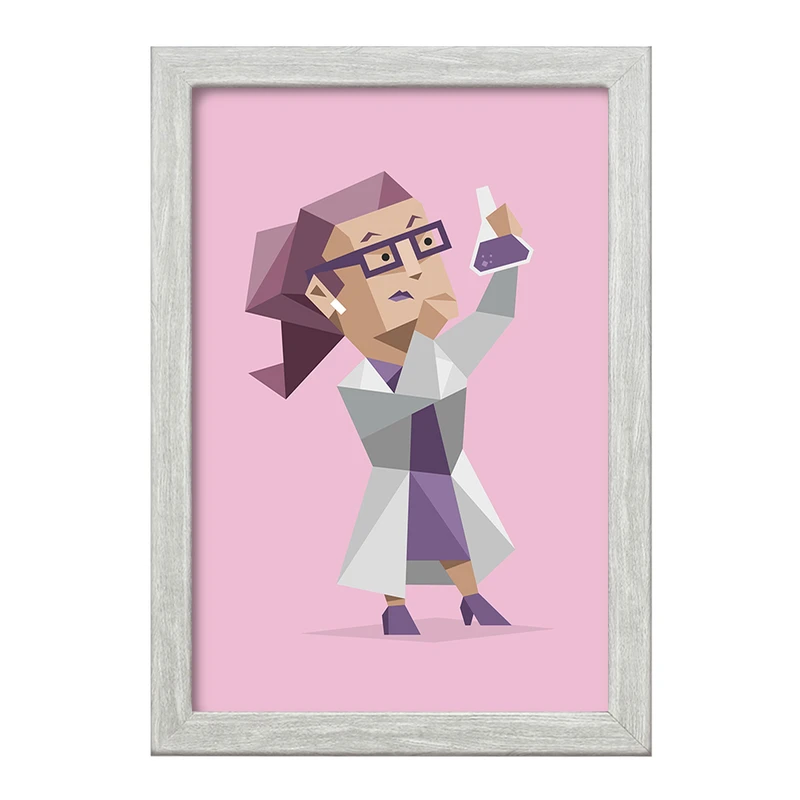 تابلو خندالو طرح تایپ شخصیتی متفکر INTP  کد 7712