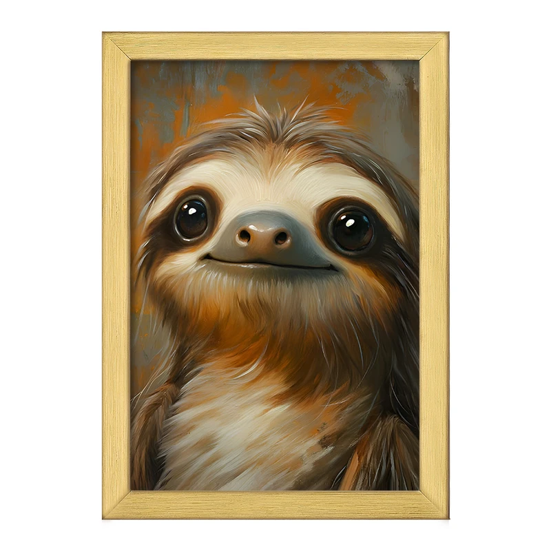 تابلو خندالو طرح تنبل کیوت کد F6509