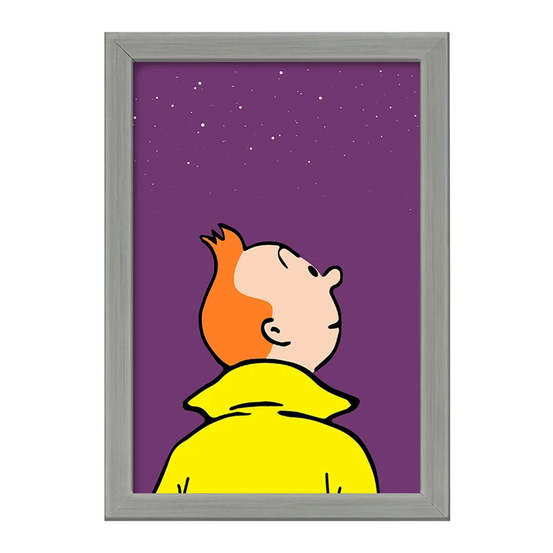 تابلو خندالو طرح تن تن (Tintin) کد F10330