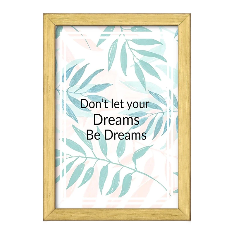 تابلو خندالو طرح Don't Dreams Be Dreams کد F11497