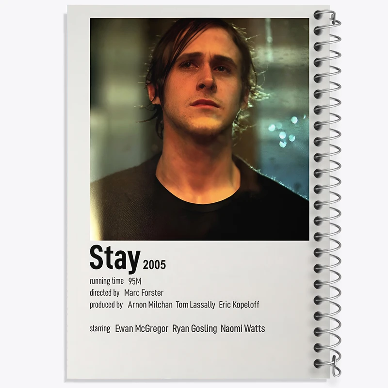 دفتر نقاشی 50 برگ خندالو طرح بمان (Stay) کد F13010